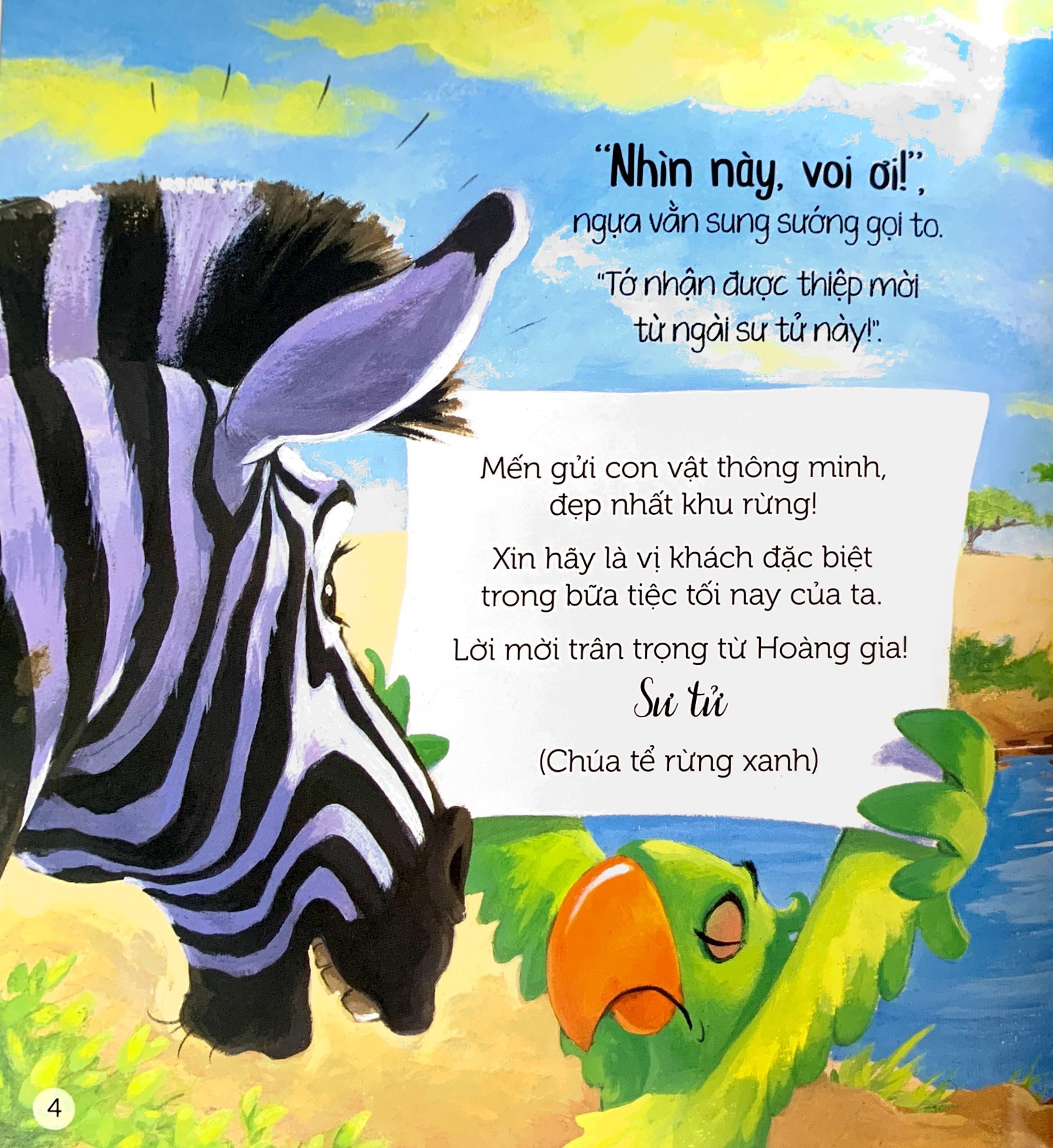 storytime - truyện hay rèn luyện kĩ năng - chớ mắc mưu sư tử - Ảnh 3