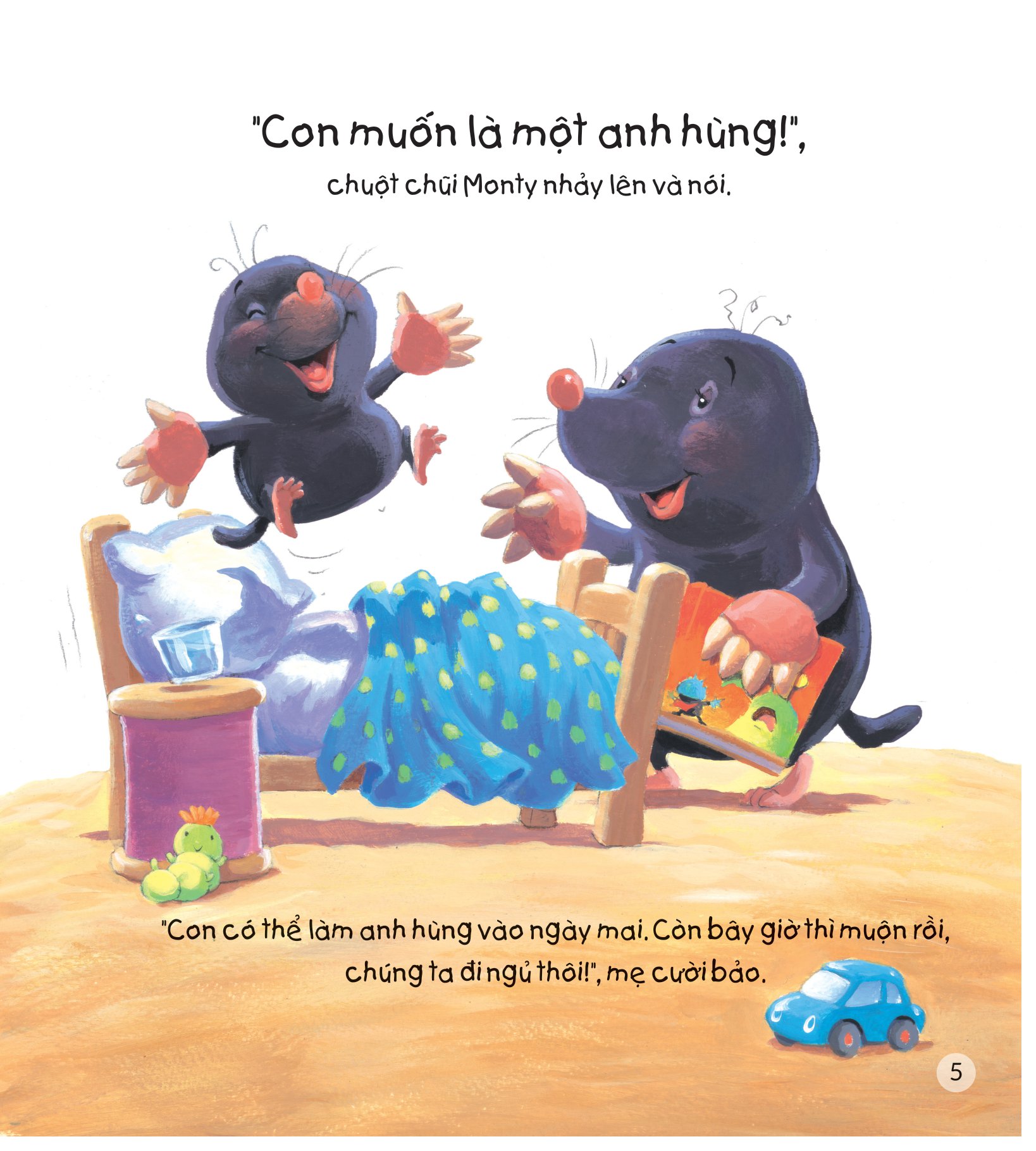 storytime - truyện hay rèn luyện kĩ năng - điều ước của chuột chũi - Ảnh 3