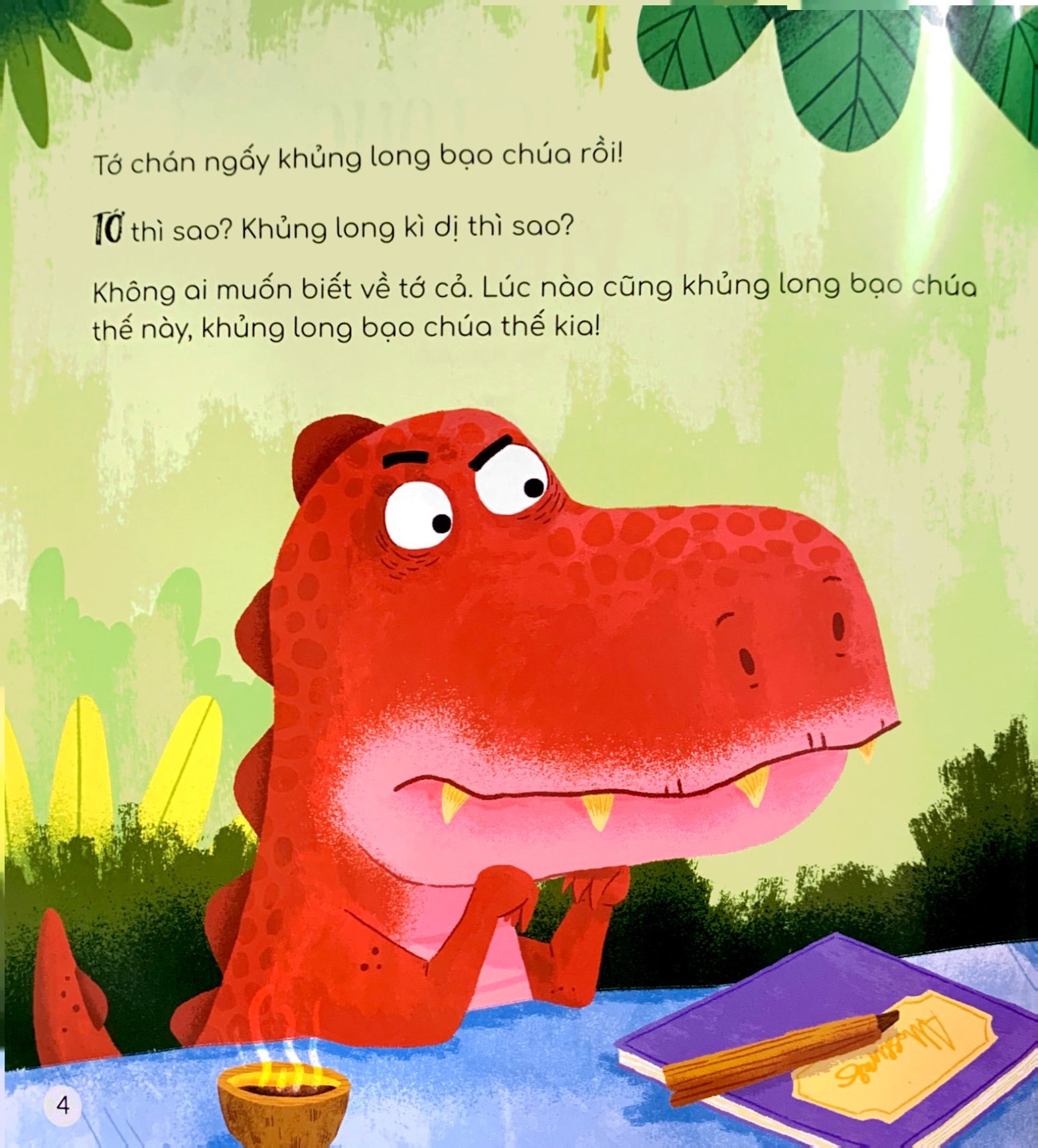 storytime - truyện hay rèn luyện kĩ năng - khủng long tập viết sách - Ảnh 3