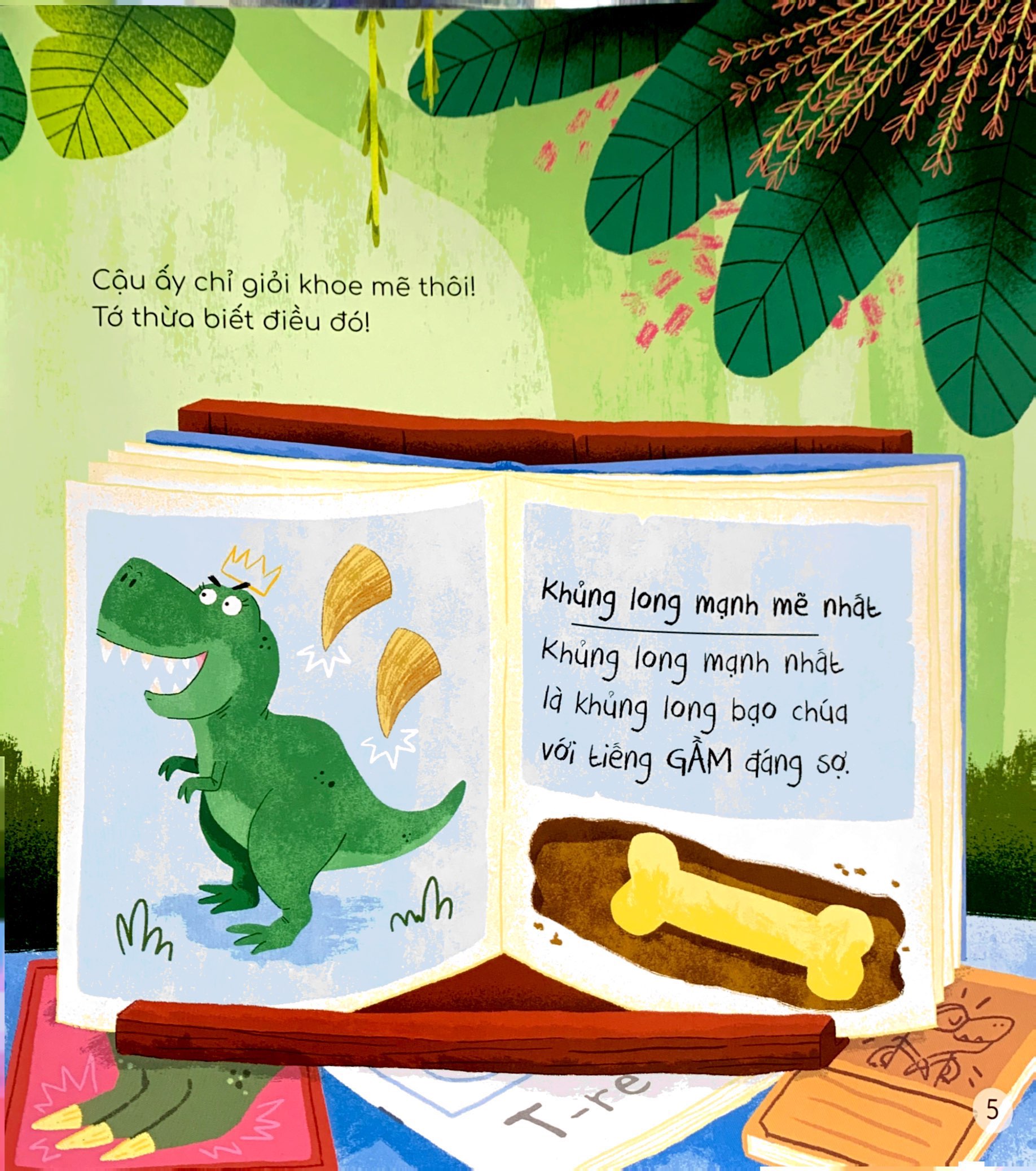storytime - truyện hay rèn luyện kĩ năng - khủng long tập viết sách - Ảnh 4