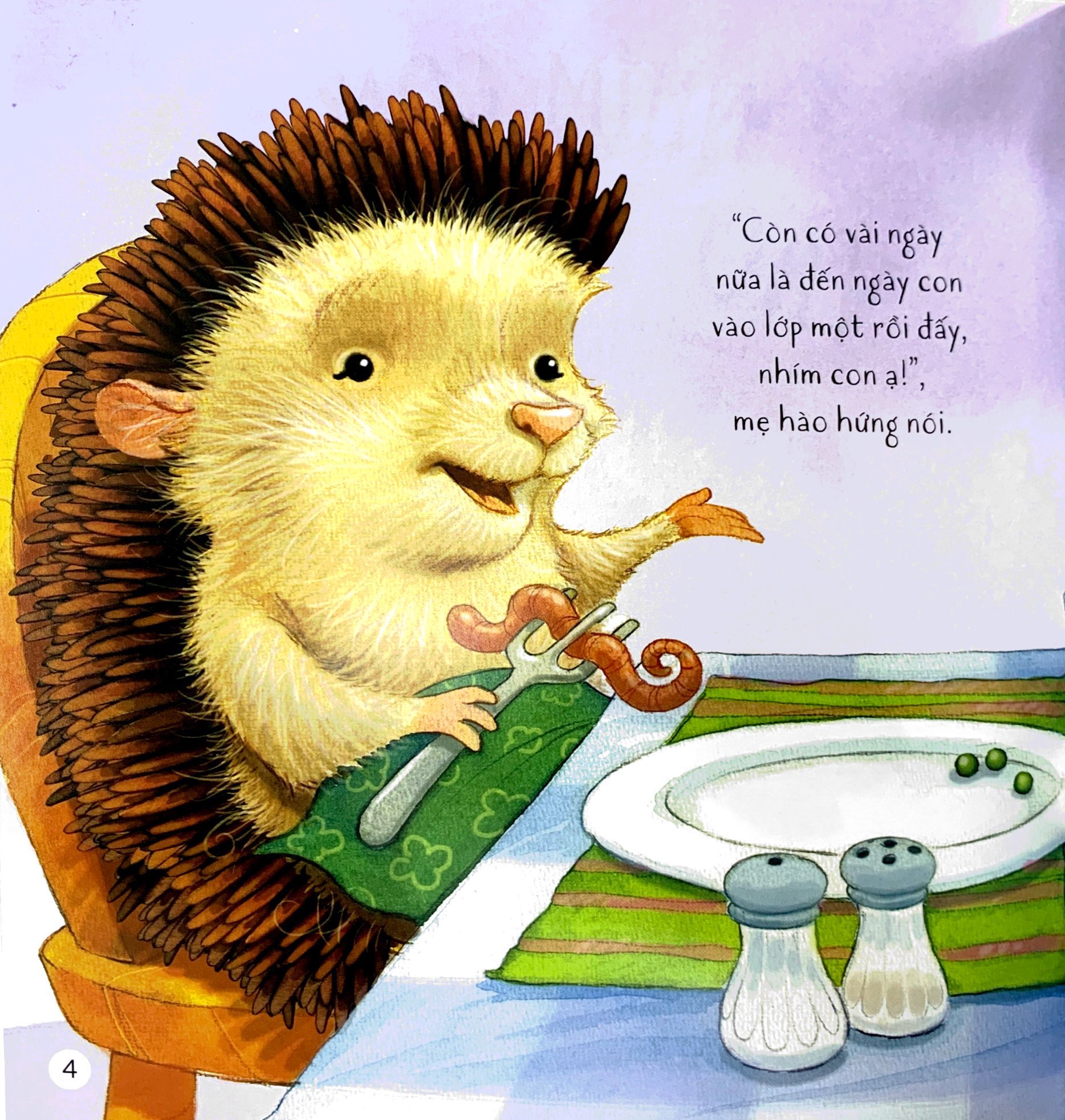 storytime - truyện hay rèn luyện kĩ năng - nhím con vào lớp một - Ảnh 3