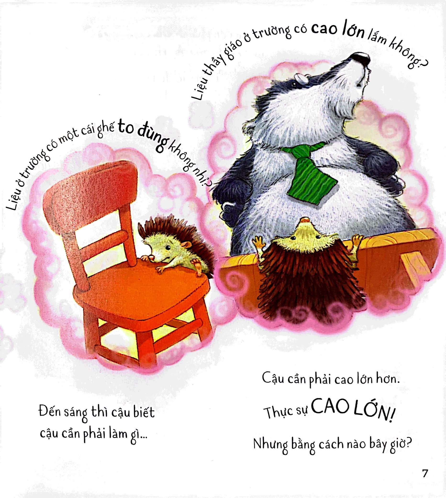 storytime - truyện hay rèn luyện kĩ năng - nhím con vào lớp một - Ảnh 6