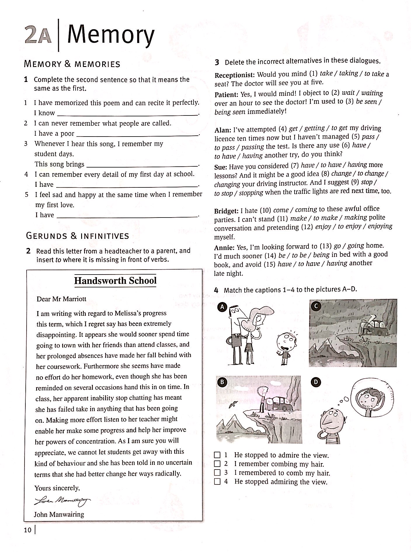straightforward second edition workbook (+ key) + cd advanced level - Ảnh 11