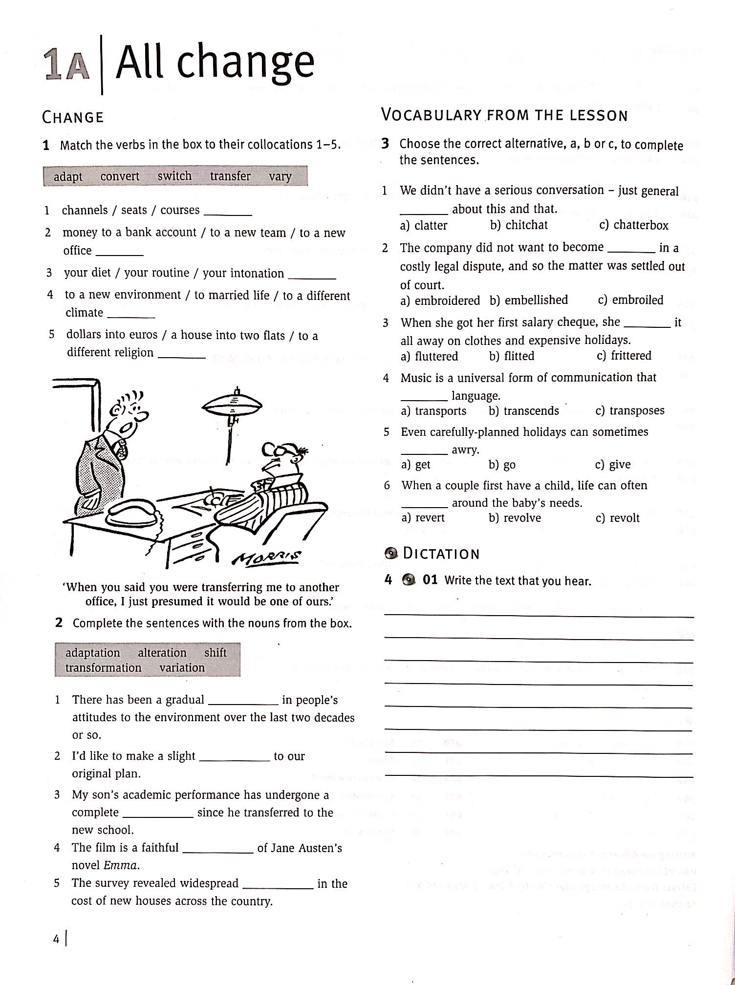 straightforward second edition workbook (+ key) + cd advanced level - Ảnh 5