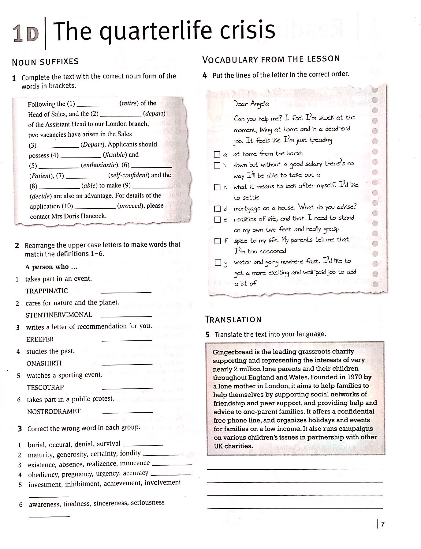 straightforward second edition workbook (+ key) + cd advanced level - Ảnh 8