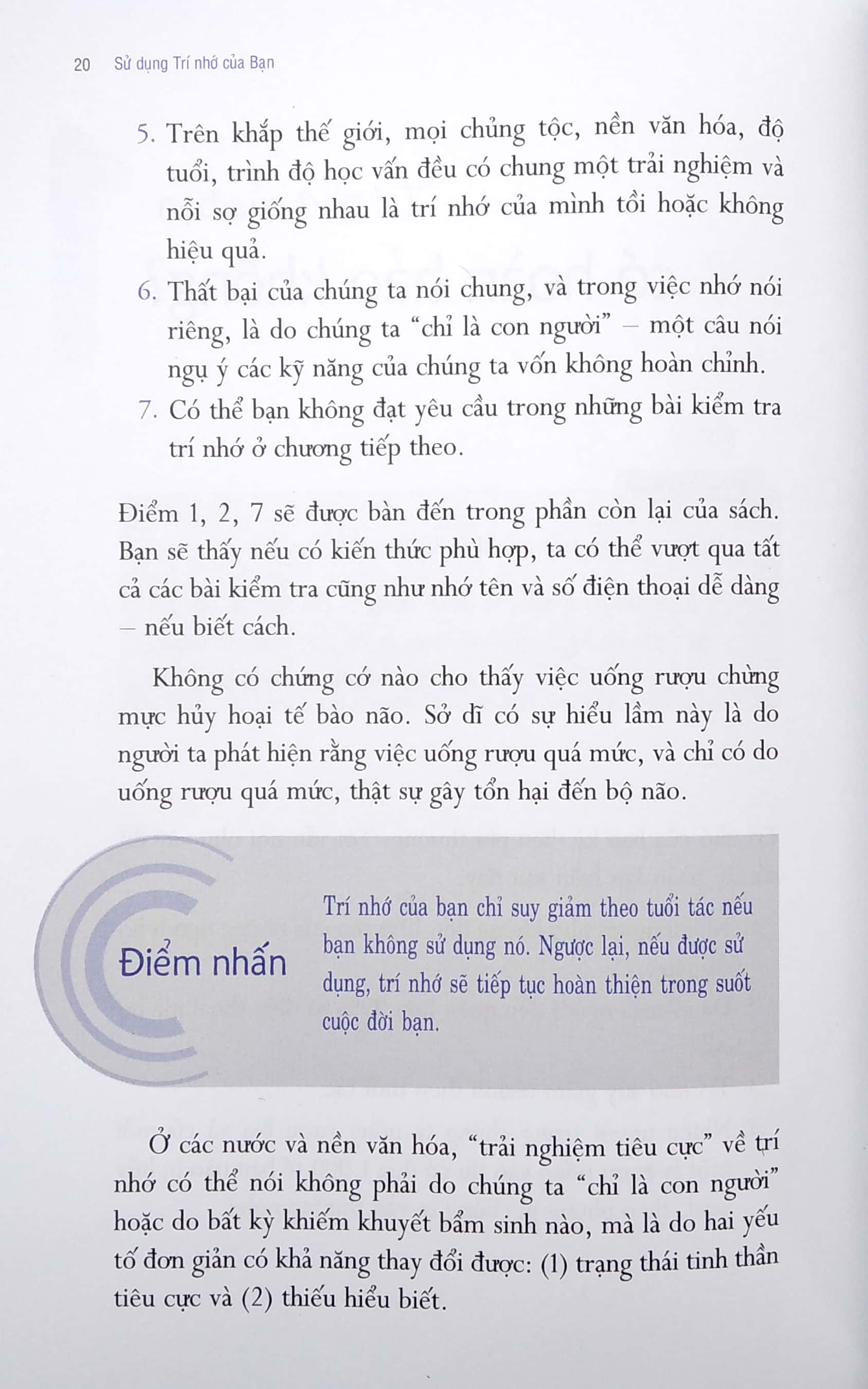 sử dụng trí nhớ của bạn (tái bản 2019) - Ảnh 6