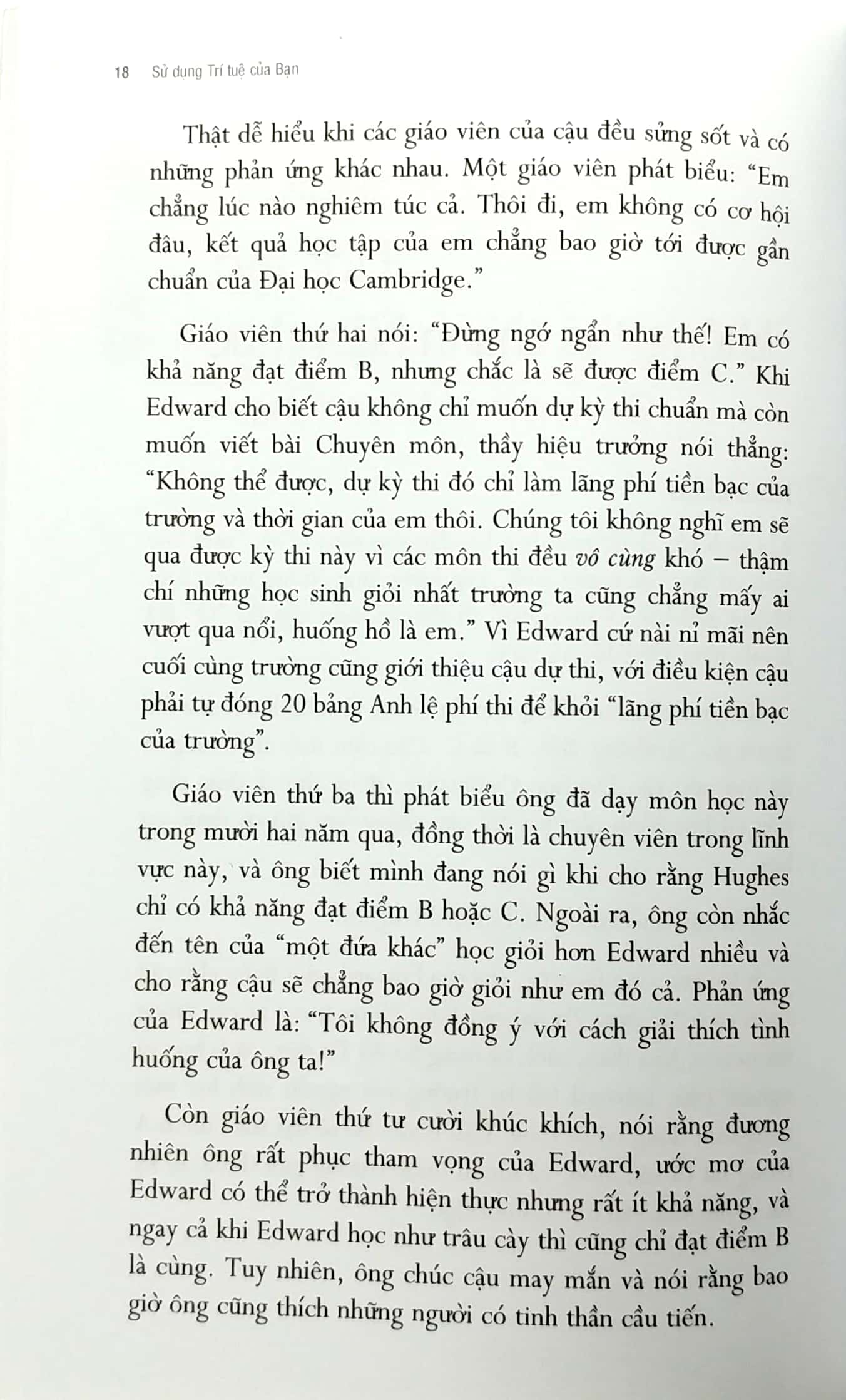 sử dụng trí tuệ của bạn (tái bản 2015) - Ảnh 6