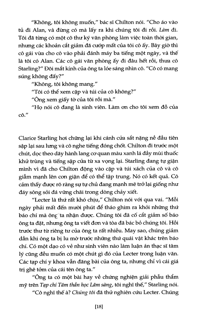 sự im lặng của bầy cừu (tái bản 2019) - Ảnh 12
