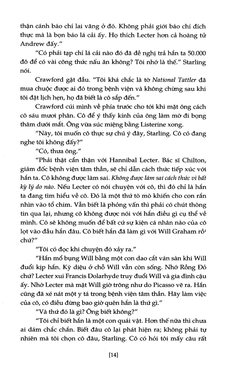 sự im lặng của bầy cừu (tái bản 2019) - Ảnh 8