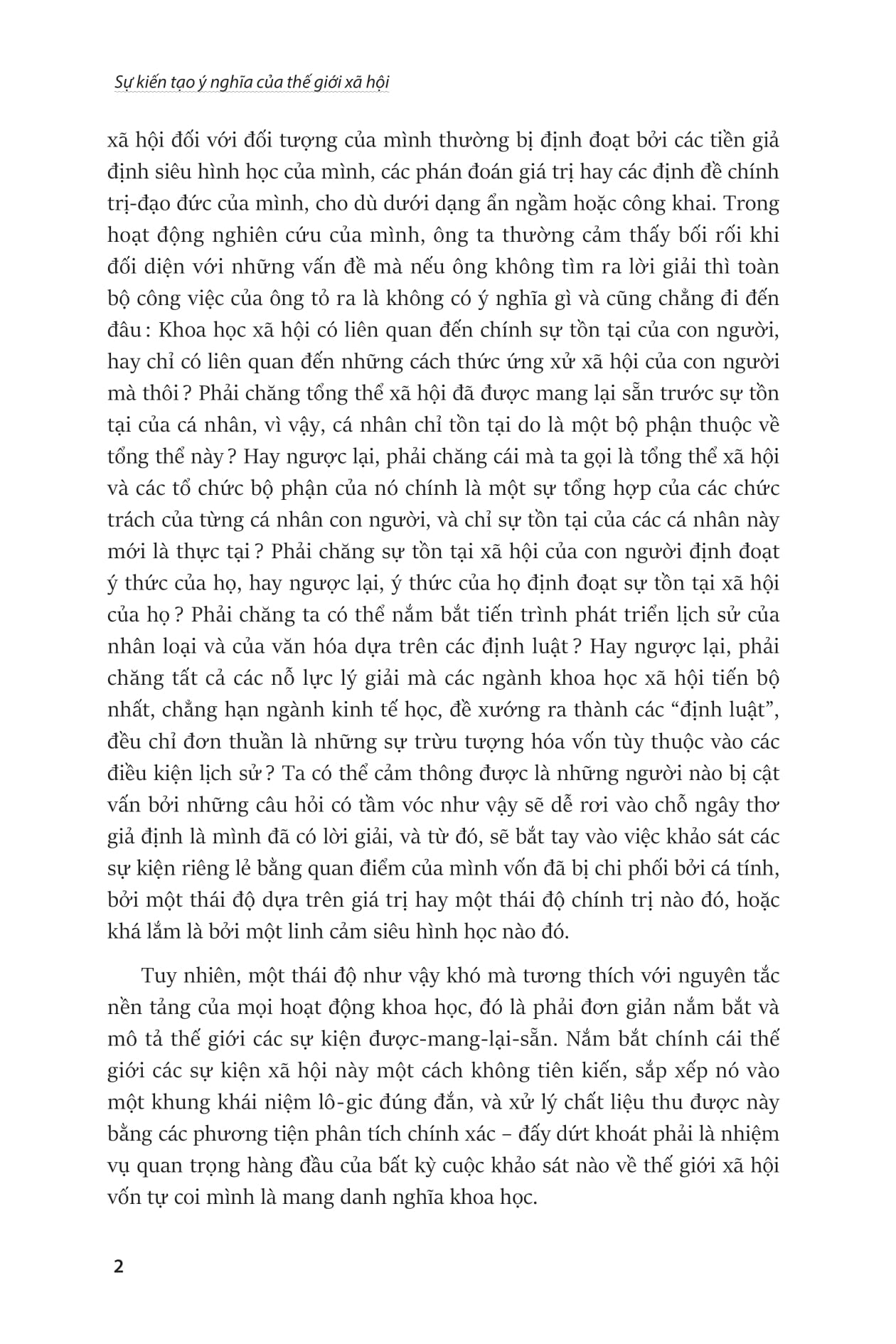 Sự Kiến Tạo Ý Nghĩa Của Thế Giới Xã Hội - Der Sinnhafte Aufbau Der Sozialen Welt - Ảnh 17