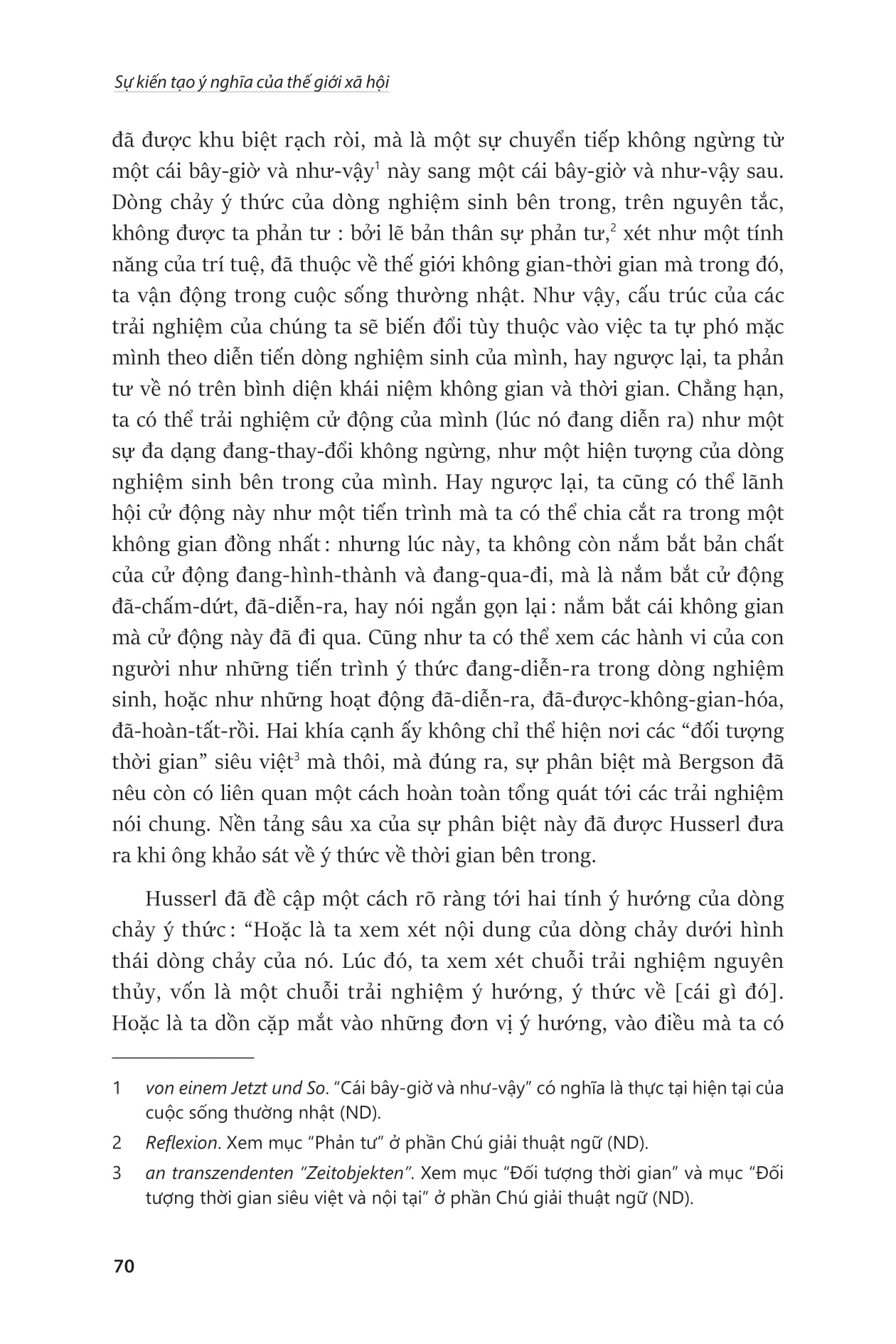 Sự Kiến Tạo Ý Nghĩa Của Thế Giới Xã Hội - Der Sinnhafte Aufbau Der Sozialen Welt - Ảnh 19