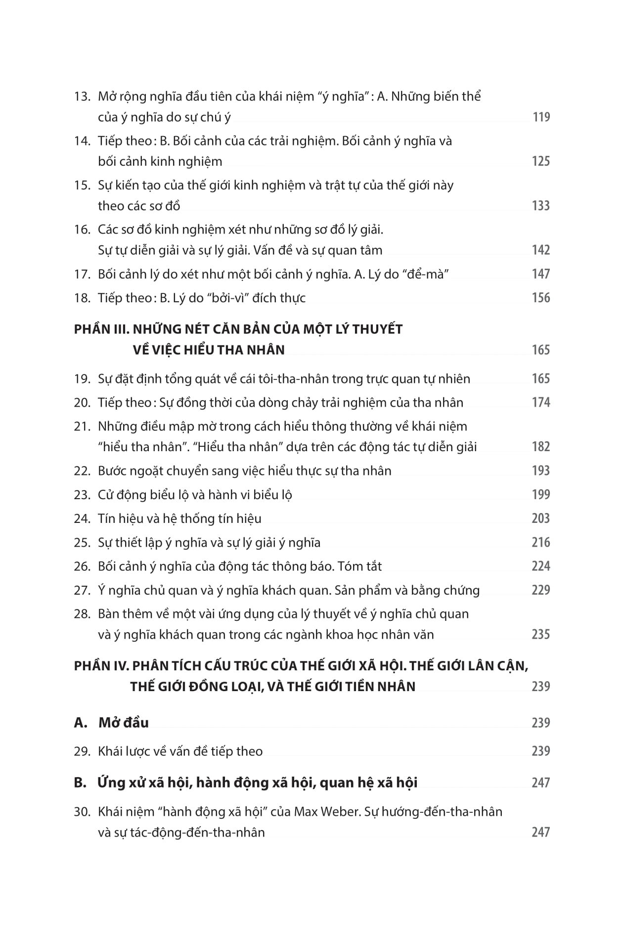 Sự Kiến Tạo Ý Nghĩa Của Thế Giới Xã Hội - Der Sinnhafte Aufbau Der Sozialen Welt - Ảnh 8