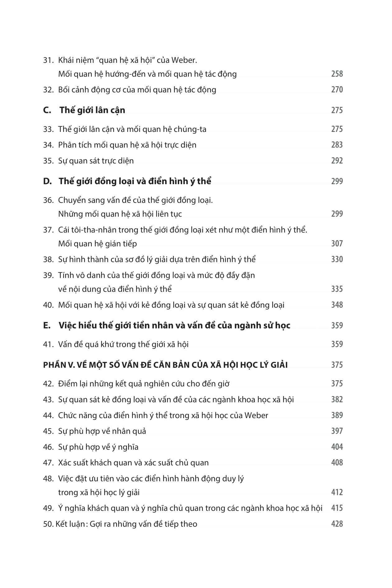 Sự Kiến Tạo Ý Nghĩa Của Thế Giới Xã Hội - Der Sinnhafte Aufbau Der Sozialen Welt - Ảnh 9