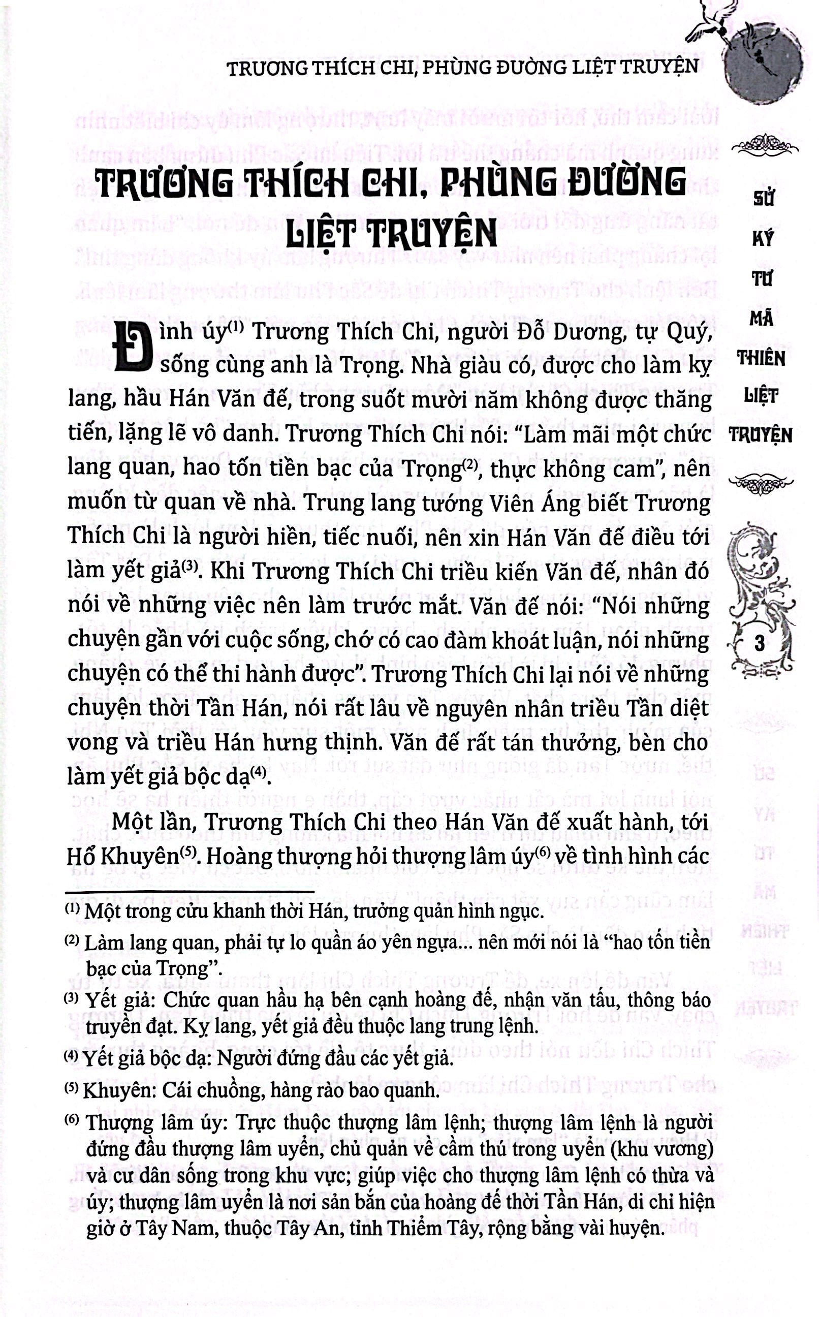 sử ký tư mã thiên - liệt truyện (quyển hạ) - Ảnh 3