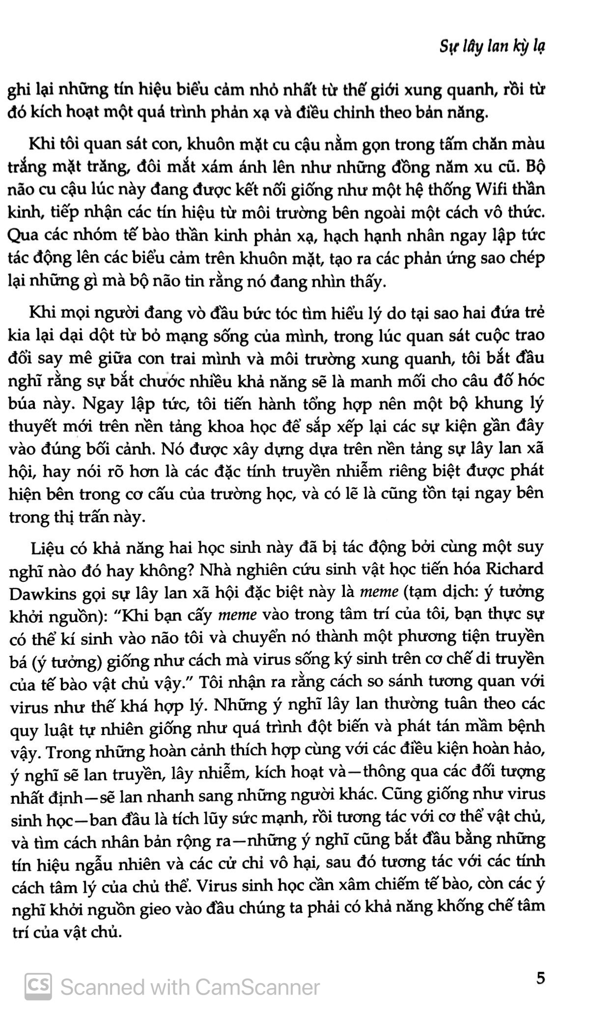 sự lây lan kỳ lạ - Ảnh 9