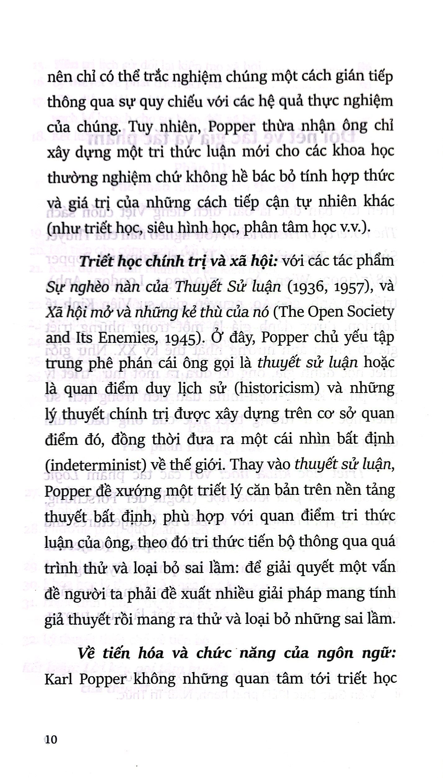 sự nghèo nàn của thuyết sử luận - the poverty of historicism - Ảnh 6