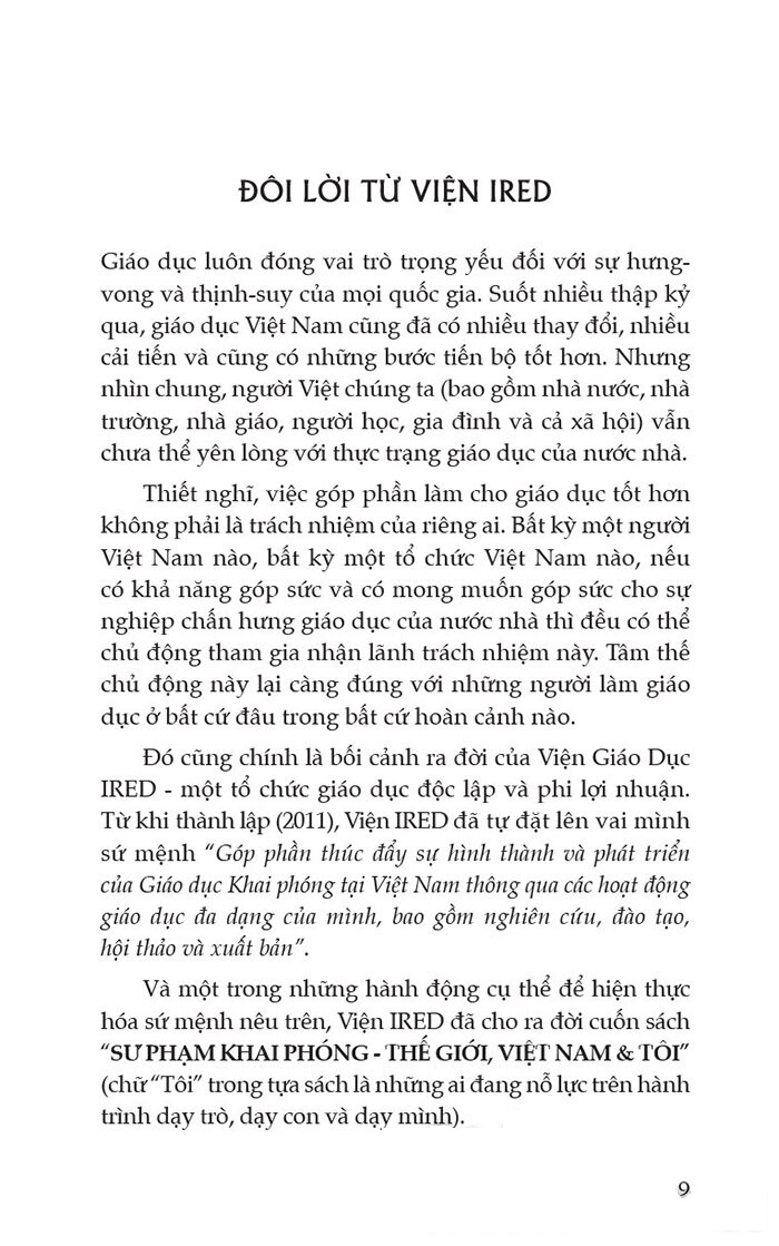 sư phạm khai phóng - thế giới, việt nam và tôi - bìa cứng - Ảnh 5
