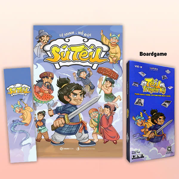 Sử Tếu - Tặng Kèm Bookmark + Boardgame Tếu Truyền Kỳ