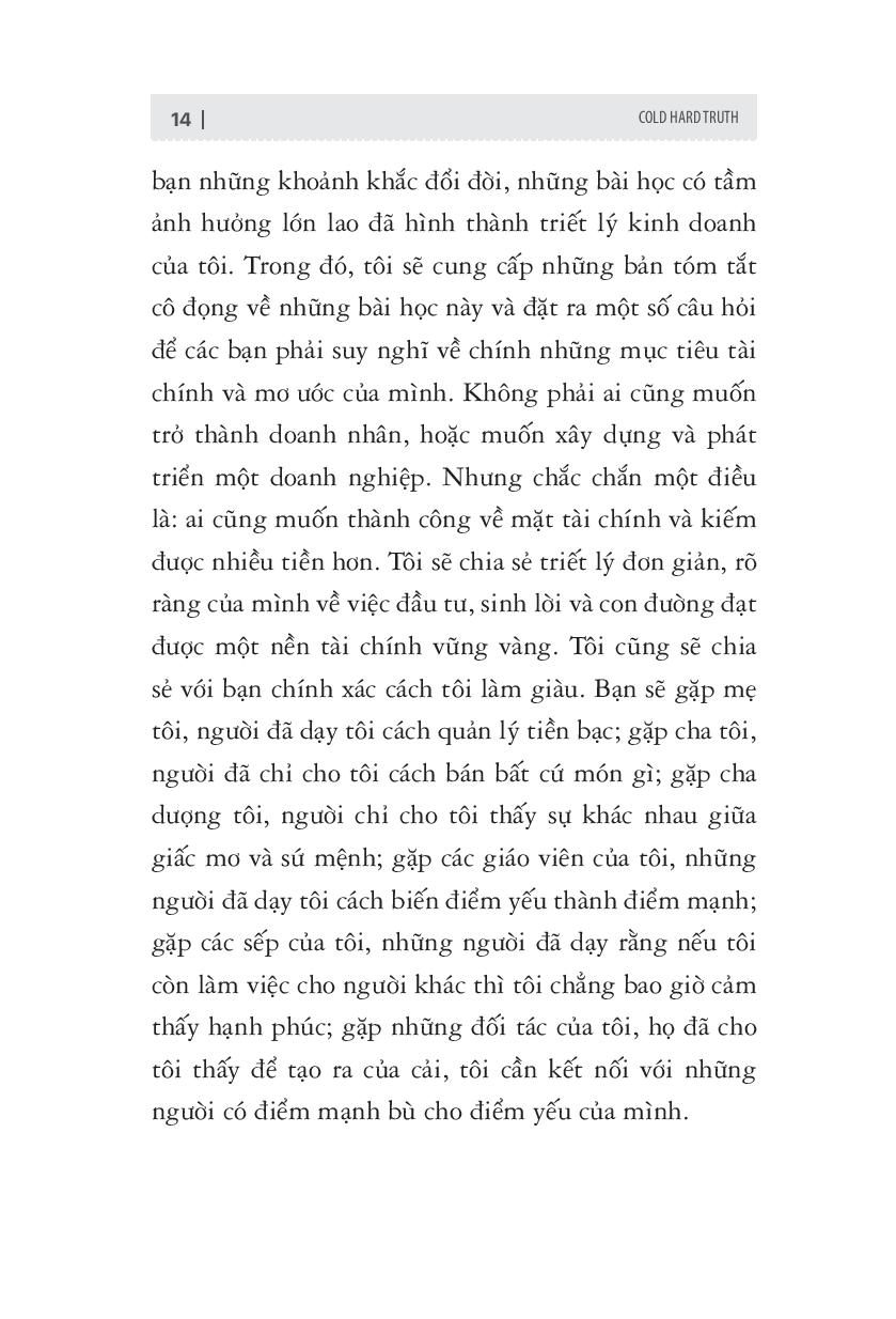sự thật trần trụi về kinh doanh, cuộc sống và tiền bạc - Ảnh 13