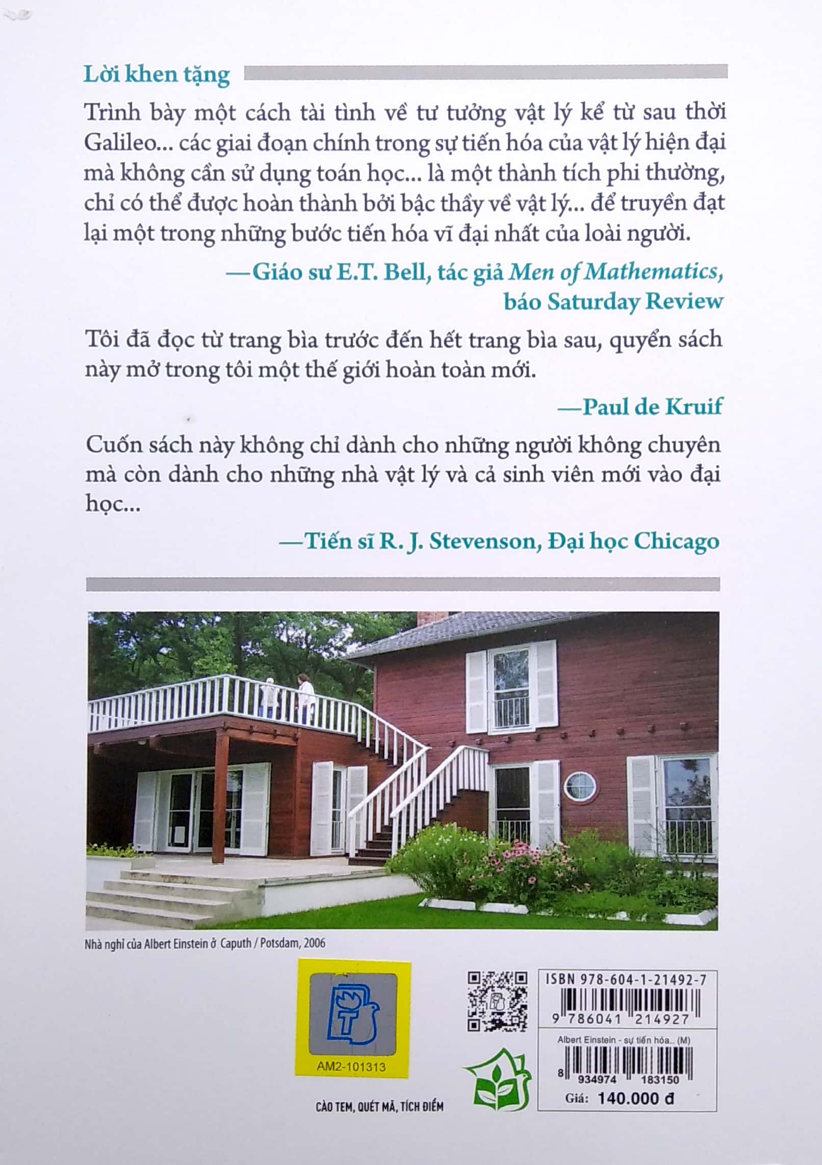 sự tiến hóa của vật lý - từ những khái niệm ban đầu đến thuyết tương đối và lượng tử (tái bản 2022) - Ảnh 6