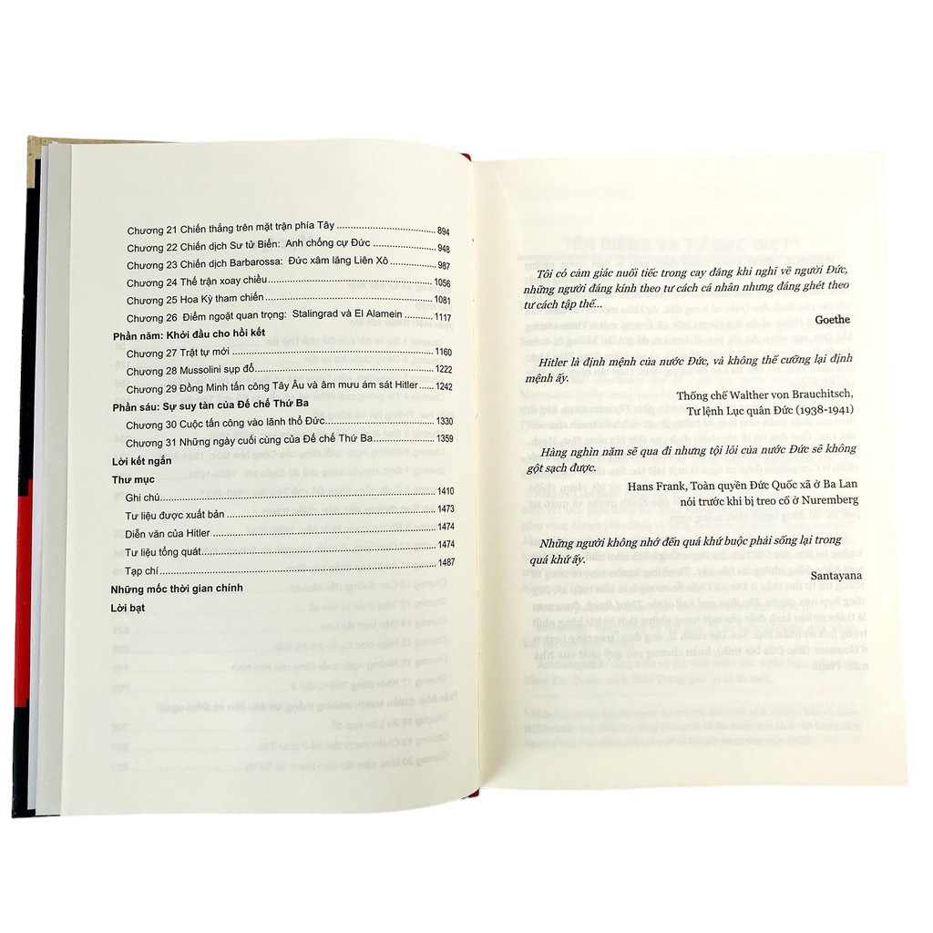 sự trỗi dậy và suy tàn của đế chế thứ 3 - lịch sử đức quốc xã - bìa cứng - Ảnh 5