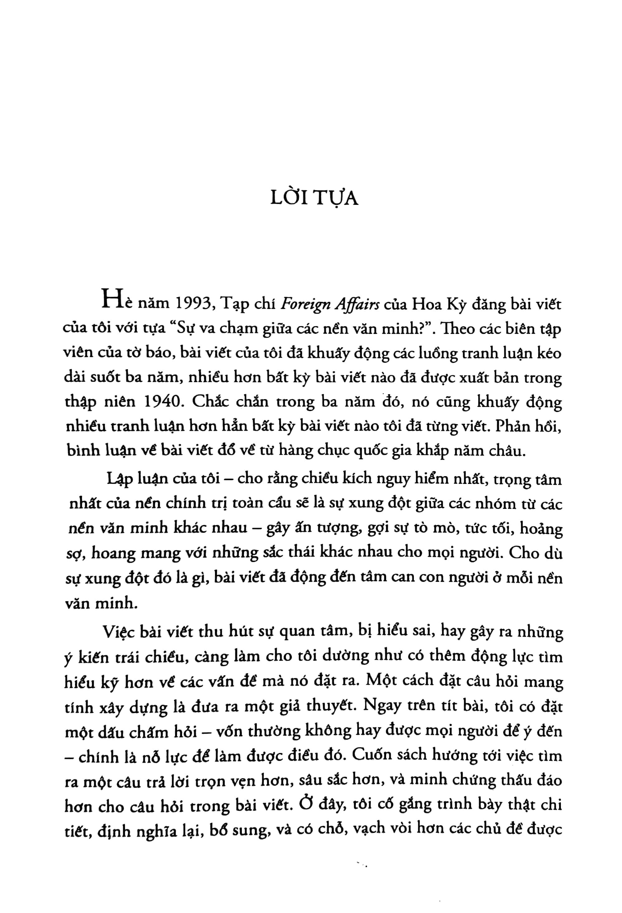 sự va chạm giữa các nền văn minh và sự tái lập trật tự thế giới - bìa cứng (tái bản 2023) - Ảnh 2