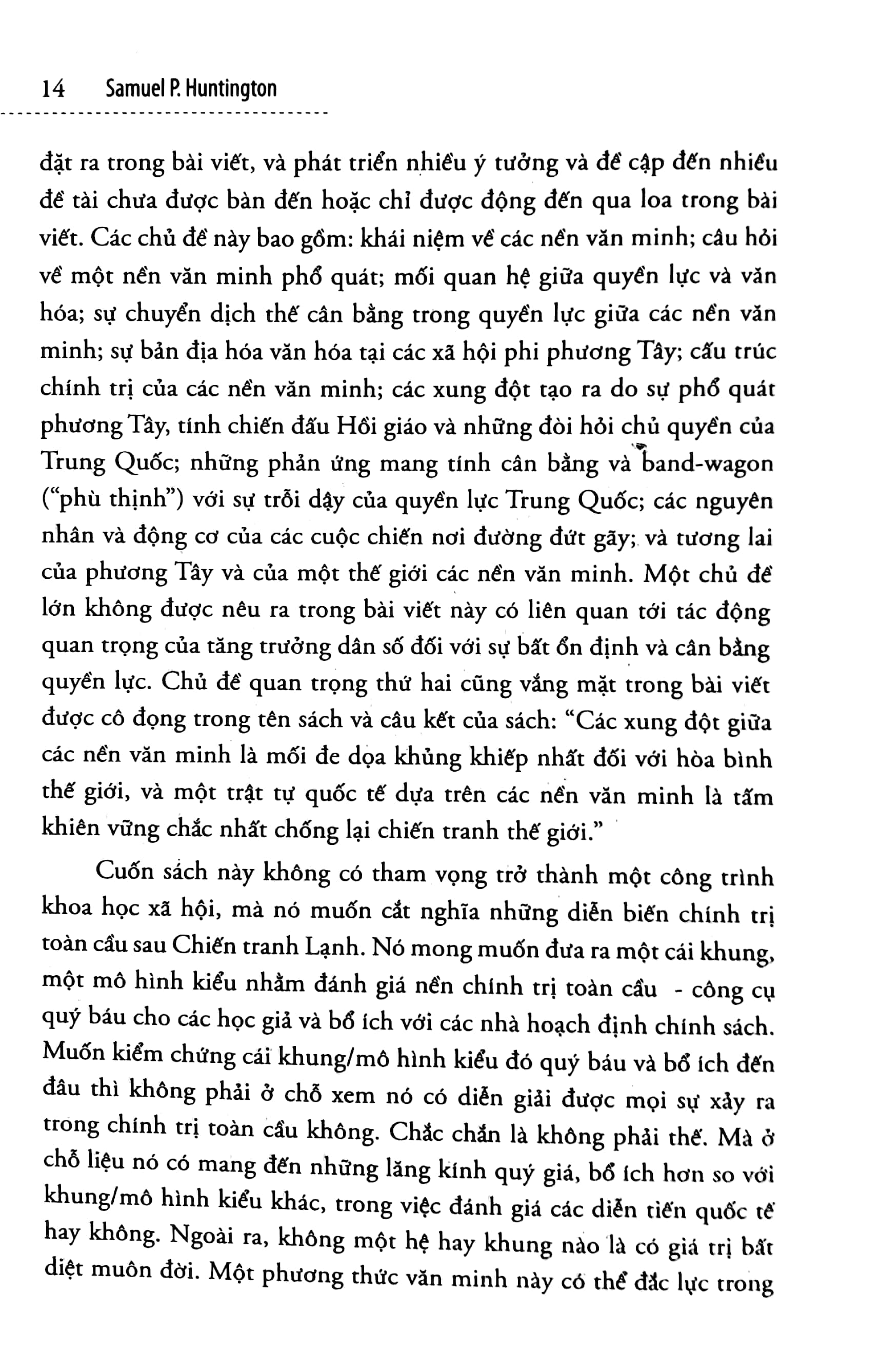 sự va chạm giữa các nền văn minh và sự tái lập trật tự thế giới - bìa cứng (tái bản 2023) - Ảnh 3
