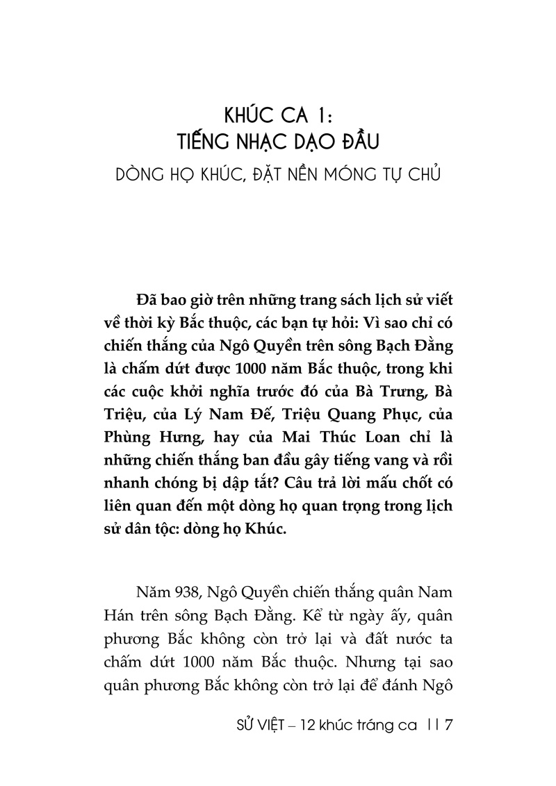 sử việt - 12 khúc tráng ca (tái bản 2022) - Ảnh 3