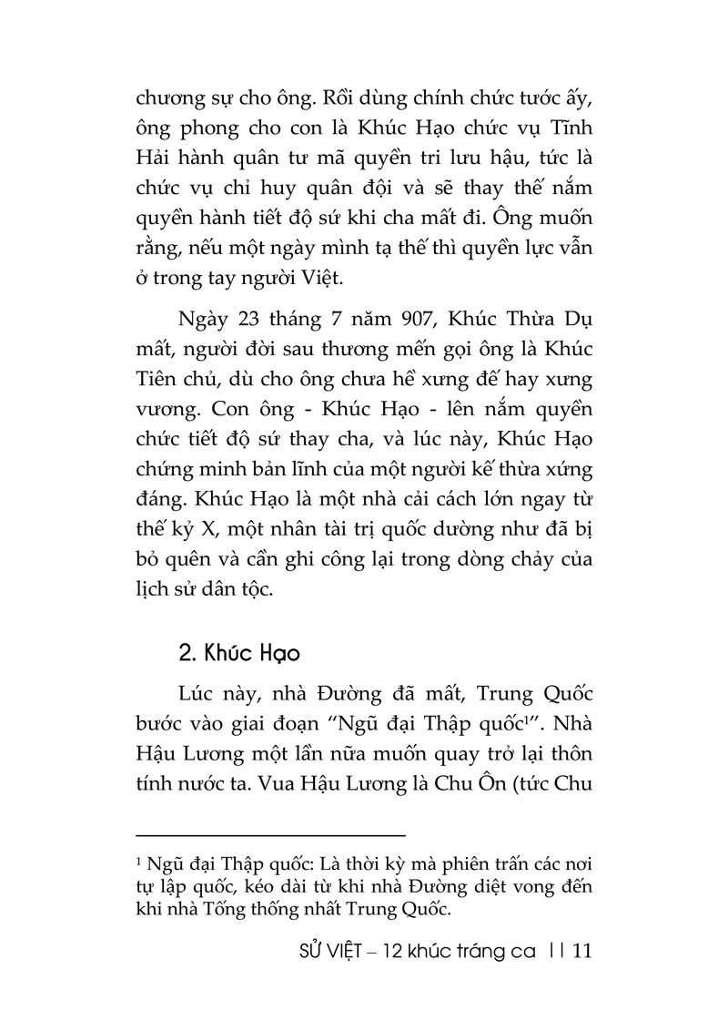 sử việt - 12 khúc tráng ca (tái bản 2022) - Ảnh 7