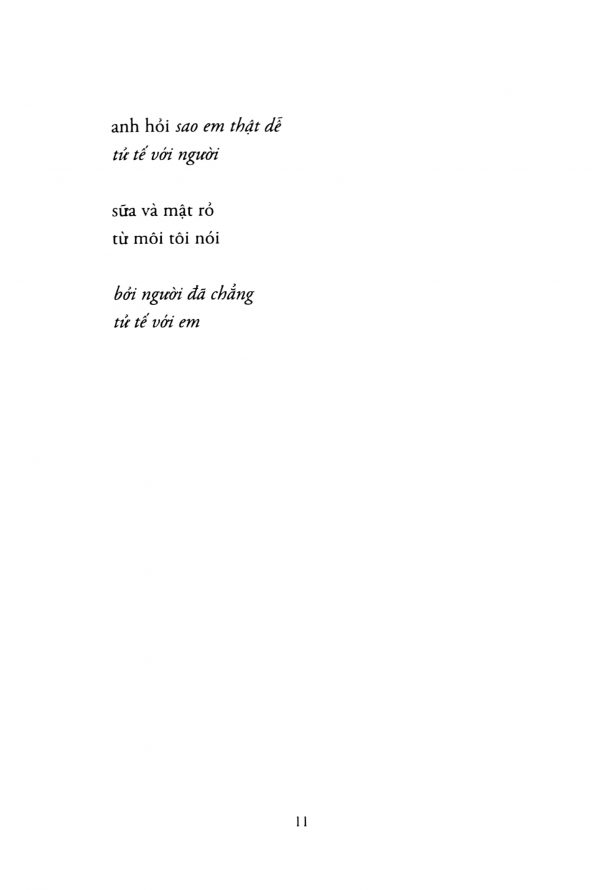 sữa và mật - Ảnh 3