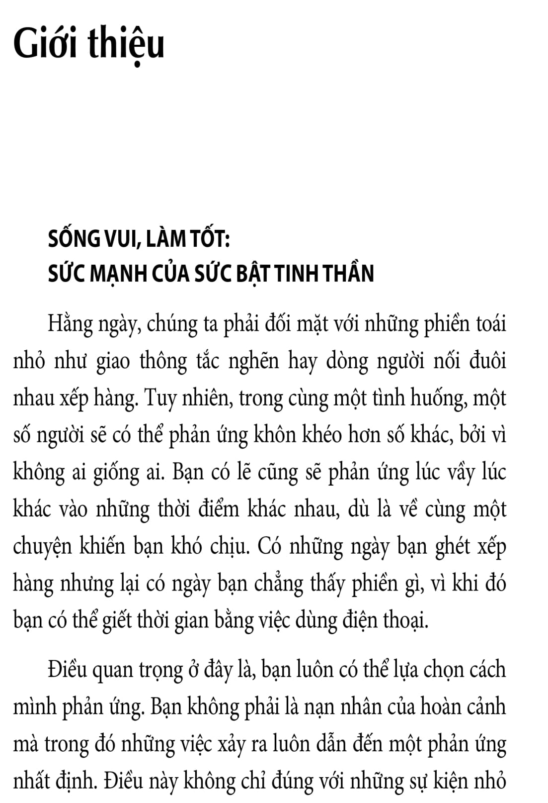 sức bật tinh thần - 10 thói quen cho cuộc sống chất lượng - Ảnh 13