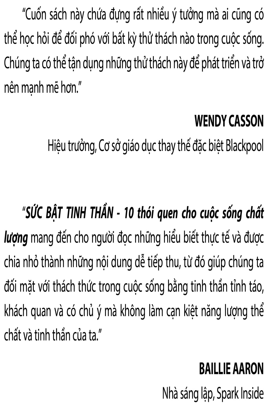 sức bật tinh thần - 10 thói quen cho cuộc sống chất lượng - Ảnh 6