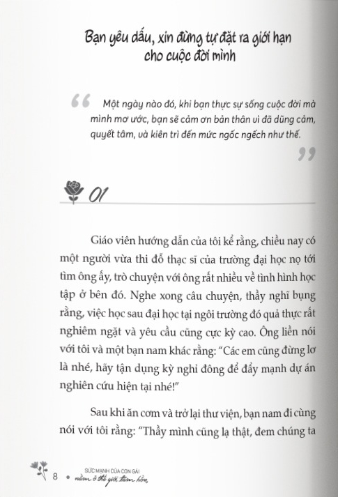 sức mạnh của con gái nằm ở thế giới tâm hồn - Ảnh 5