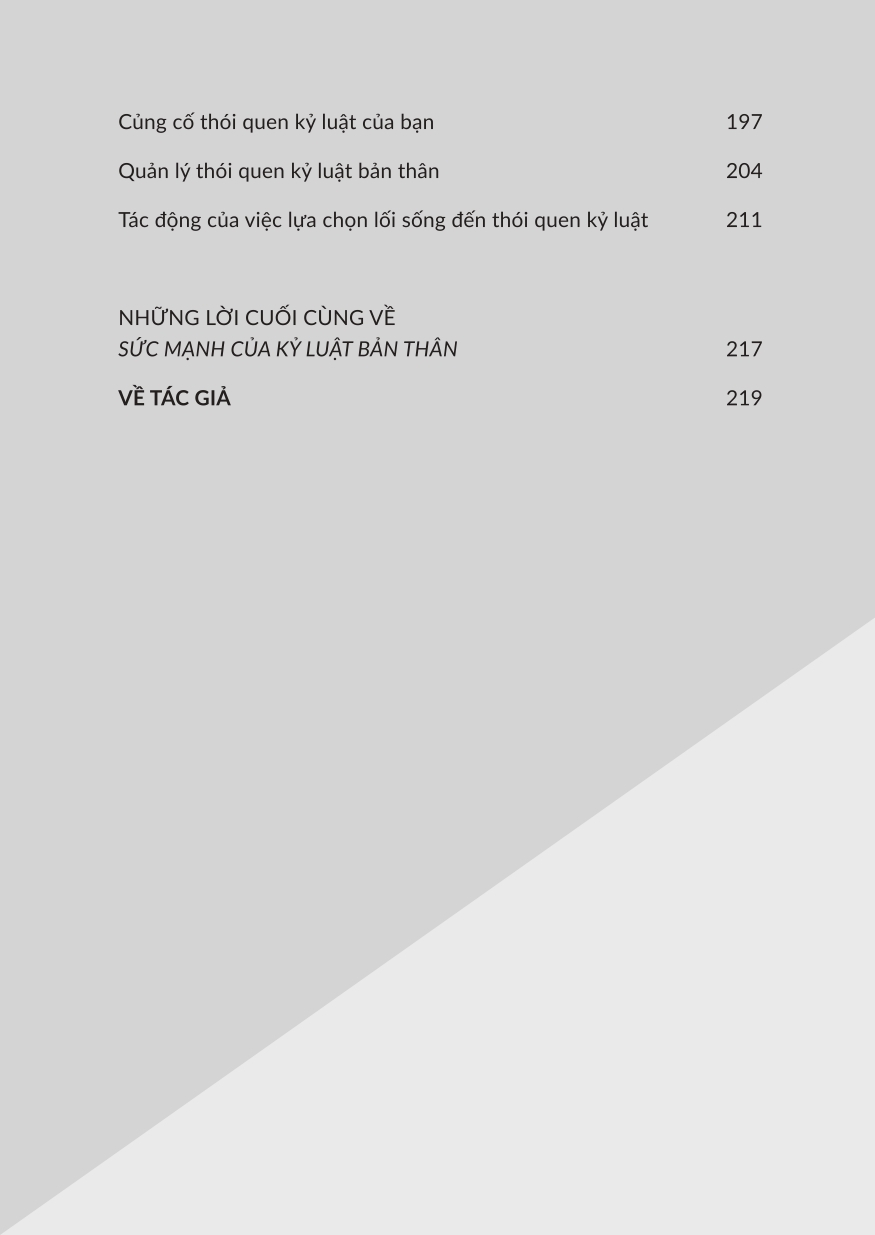 Sức Mạnh Của Kỷ Luật Bản Thân - Ảnh 8