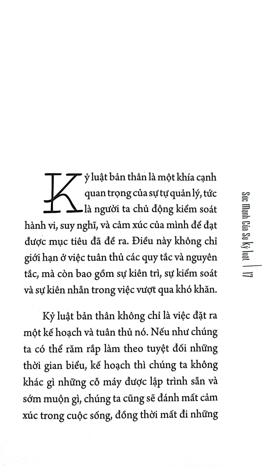 sức mạnh của sự kỷ luật - Ảnh 5
