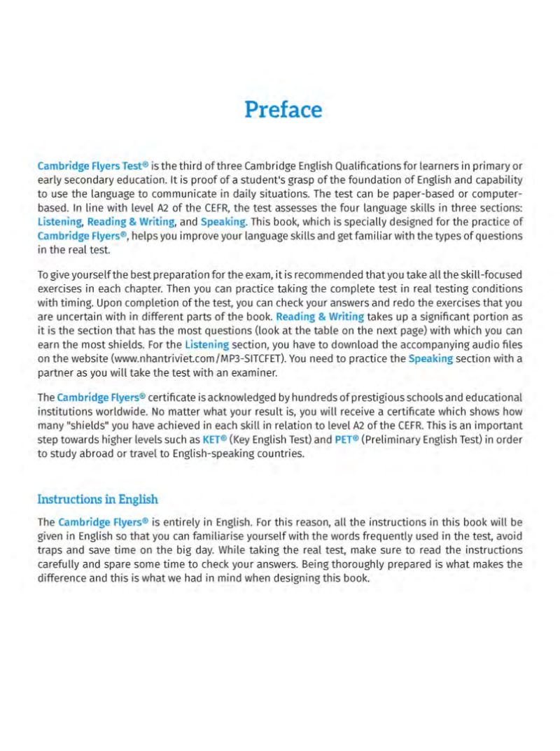 succeed in the cambridge flyers english test (kèm cd) - Ảnh 3