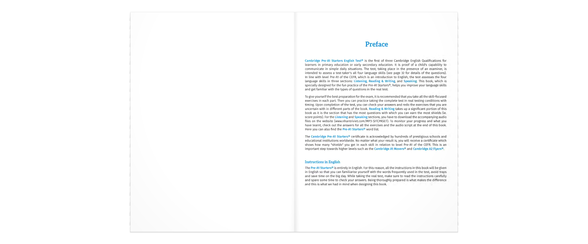 succeed in the cambridge pre-a1 starters english test (kèm cd) - Ảnh 2