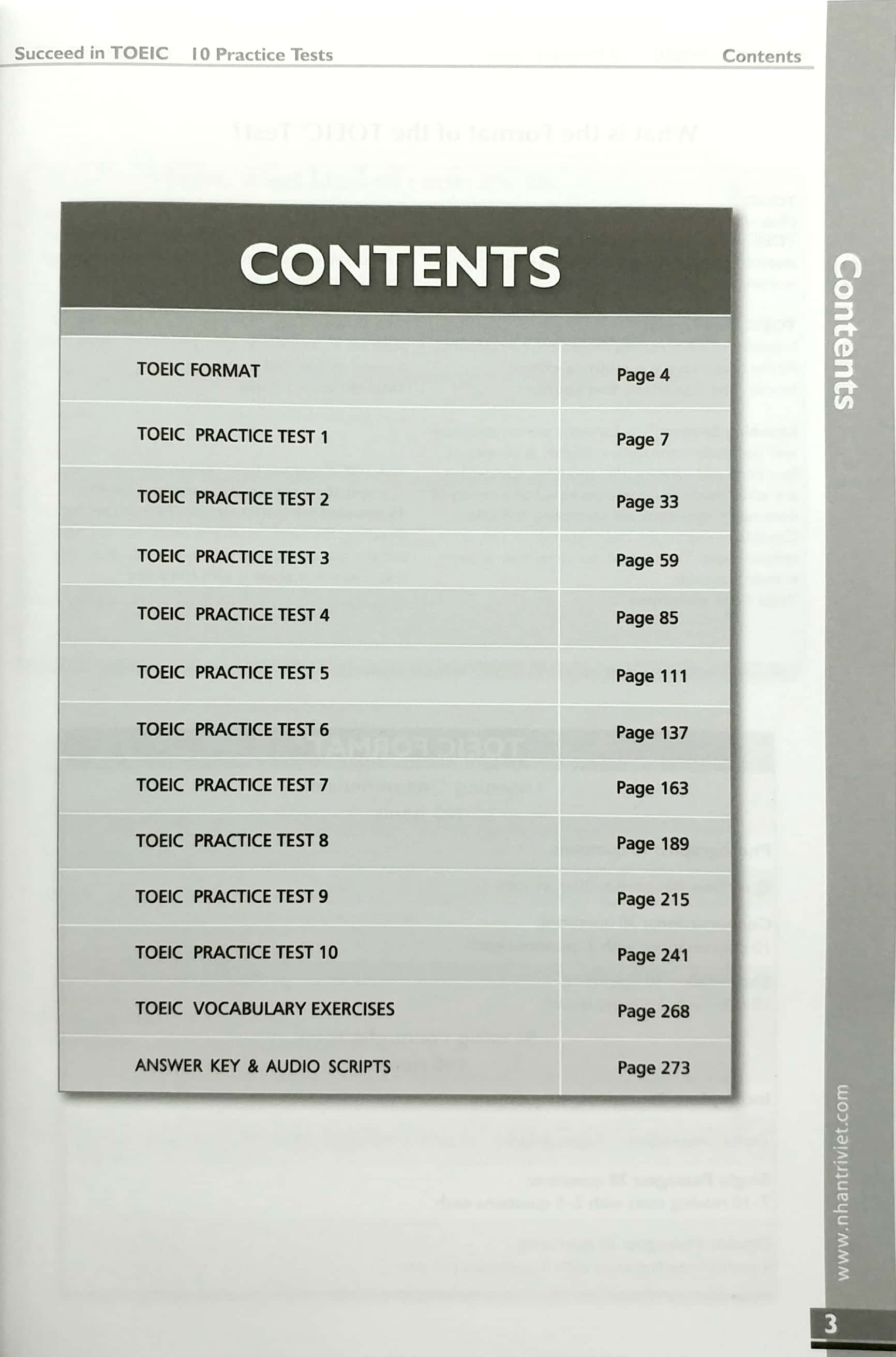 succeed in toeic - 10 practice tests (+cd) - Ảnh 3