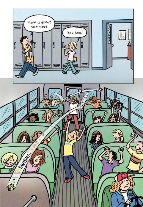 sunny #4: sunny makes a splash: a graphic novel - Ảnh 13