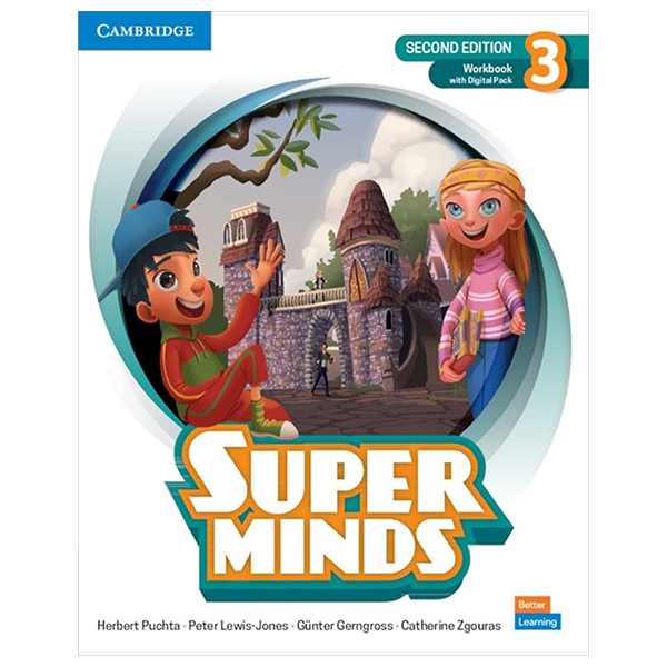 super minds 3 - workbook with digital pack british english (2nd edition)
