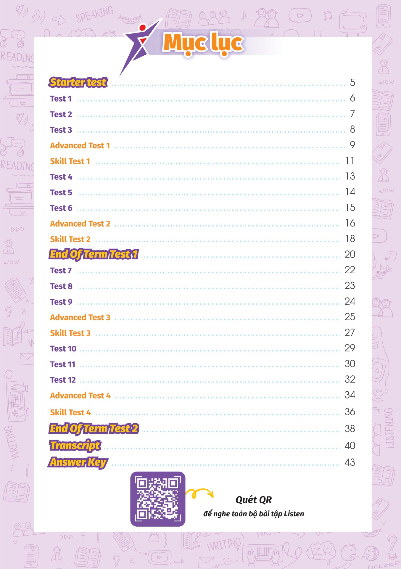 super test - đề kiểm tra nhanh tiếng anh cho học sinh lớp 1 - Ảnh 5