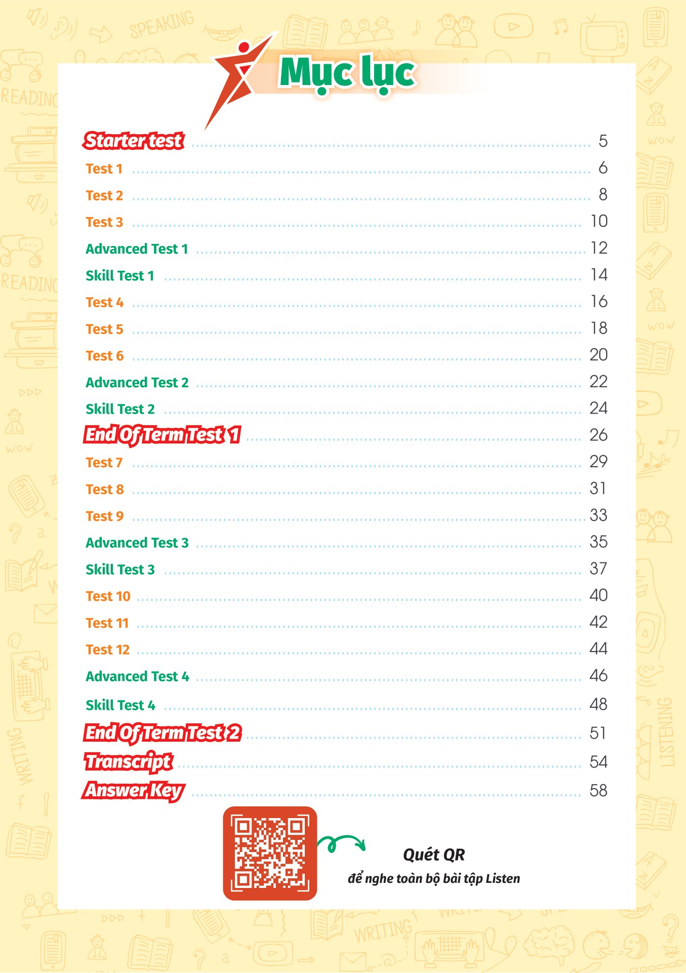 super test - đề kiểm tra nhanh tiếng anh cho học sinh lớp 2 - Ảnh 5