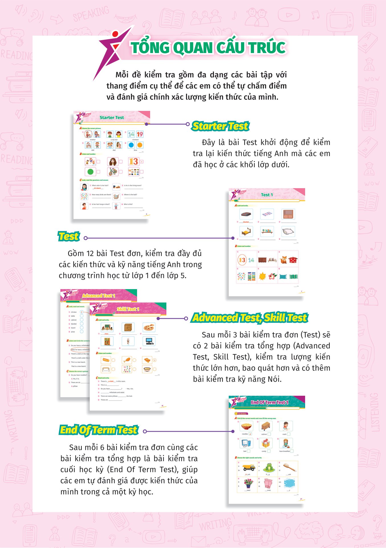 super test - đề kiểm tra nhanh tiếng anh cho học sinh lớp 3 - Ảnh 3