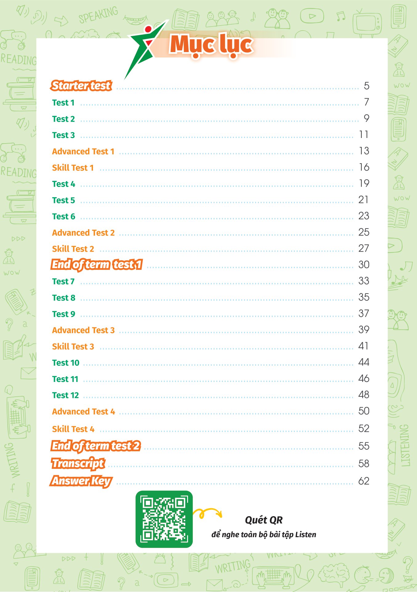 super test - đề kiểm tra nhanh tiếng anh cho học sinh lớp 4 - Ảnh 5