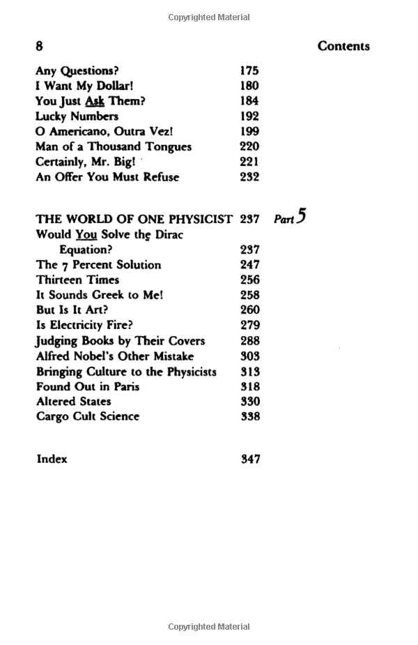 "Surely You're Joking, Mr. Feynman!": Adventures of a Curious Character as Told to Ralph Leighton - Ảnh 3