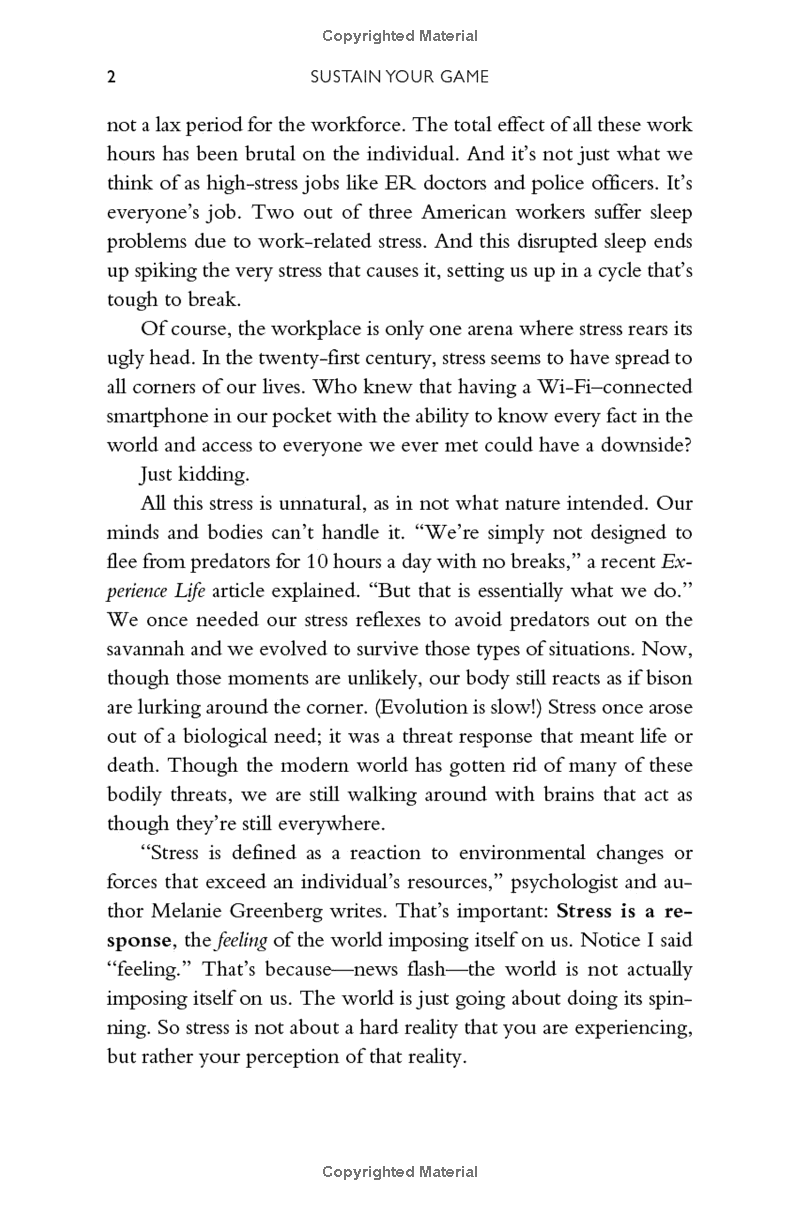 sustain your game: high performance keys to manage stress, avoid stagnation, and beat burnout - Ảnh 6