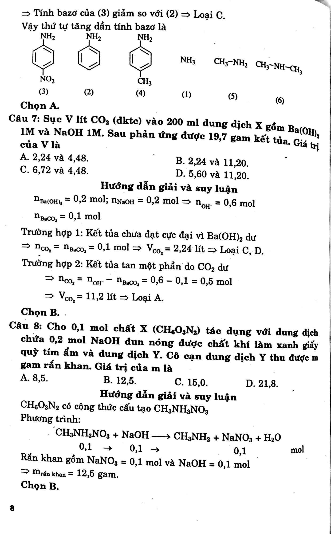 suy luận và pp giải nhanh đề thi trắc nghiệm hóa học 12 - Ảnh 5