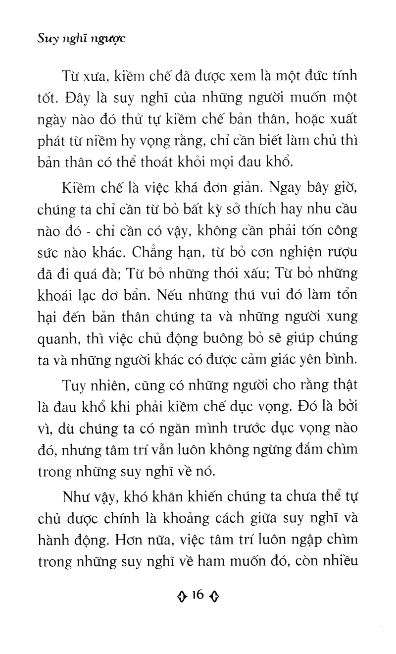 suy nghĩ ngược - cuốn sách cải thiện suy nghĩ giúp bạn sống chủ động, tích cực và thành công - Ảnh 11