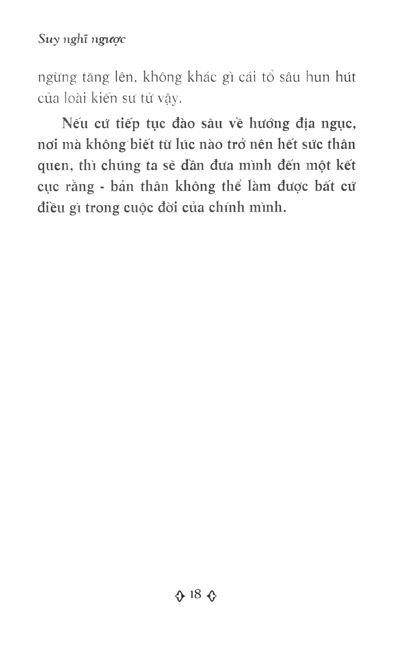 suy nghĩ ngược - cuốn sách cải thiện suy nghĩ giúp bạn sống chủ động, tích cực và thành công - Ảnh 13