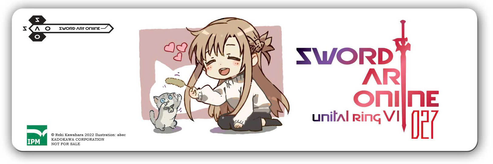 sword art online - tập 27 - unital ring vi - tặng kèm bookmark pvc - Ảnh 3